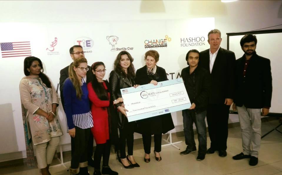 Winner - Wecreate Challenge Cup for Women Entrepreneurship 2015