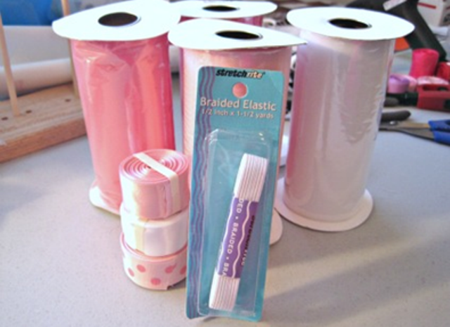 Tulle Rolls And Ribbons