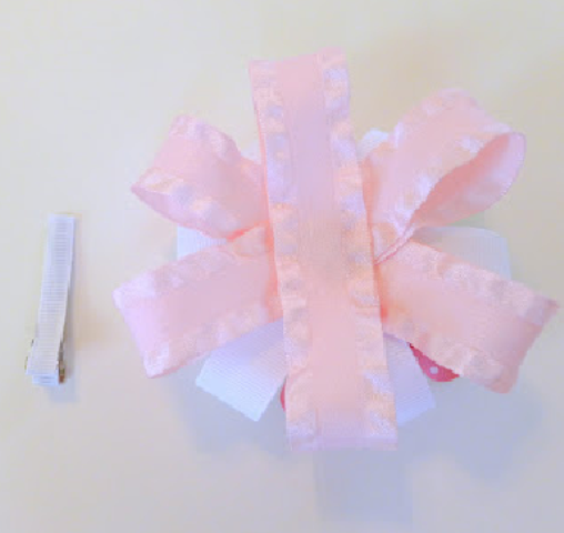 Tutorial Korker Flower Hair Bow 9