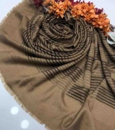17080961930_Brown_Striped_Pure_Wool_Jacquard_shawl_By_Shan_collection.jpg