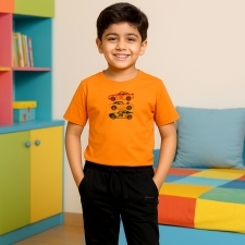 17513630070_Orange_Car_With_Black_Trousers_Model.jpg