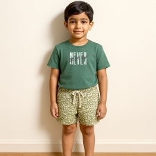 17515287990_Green_NG_With_Brown_Print_Shorts_Model.jpg