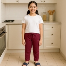 17518081110_AllureP_Girls_T-Shirt_White_With_Maroon_Trousers_Model.jpg
