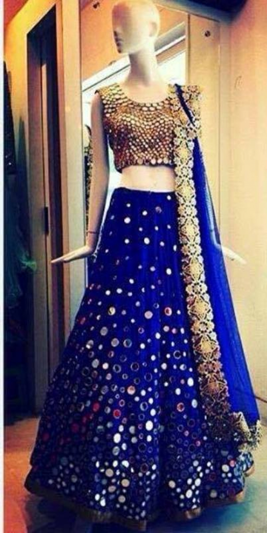 Buy Blue Lehanga Choli Dress for this Eid and Wedding in Pakistan ...