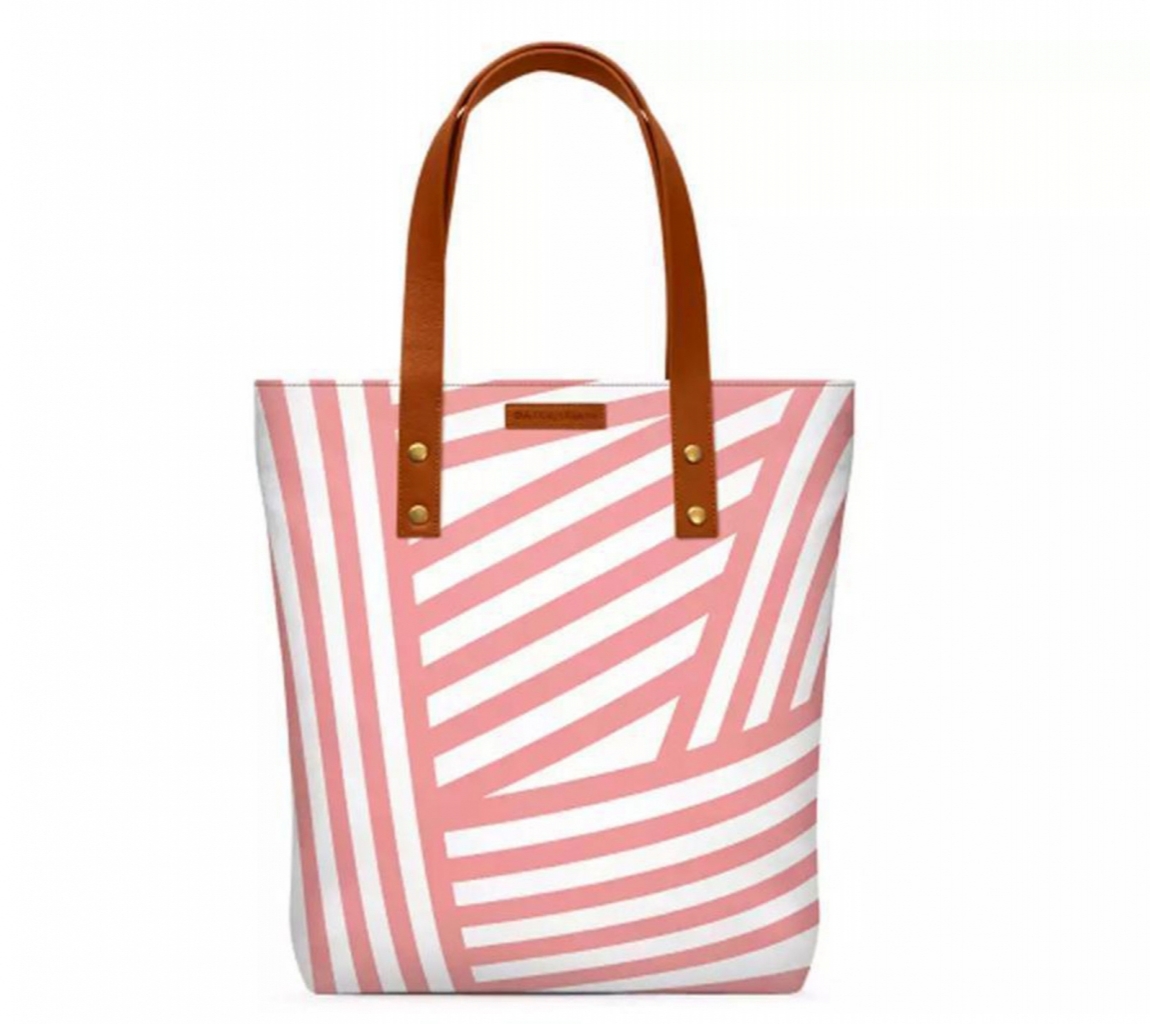 Buy Rose Stripes Classic Tote Bag in Pakistan online shopping in Pakistan