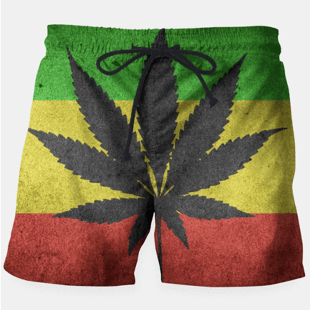 Buy Cannabis Marijuana Flag Shorts in Pakistan | online shopping in ...
