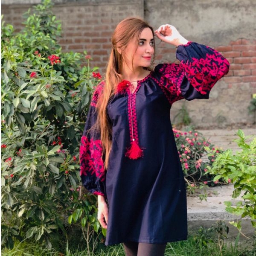 Buy Ukr blue Embroidery work for women in Pakistan | online shopping in ...