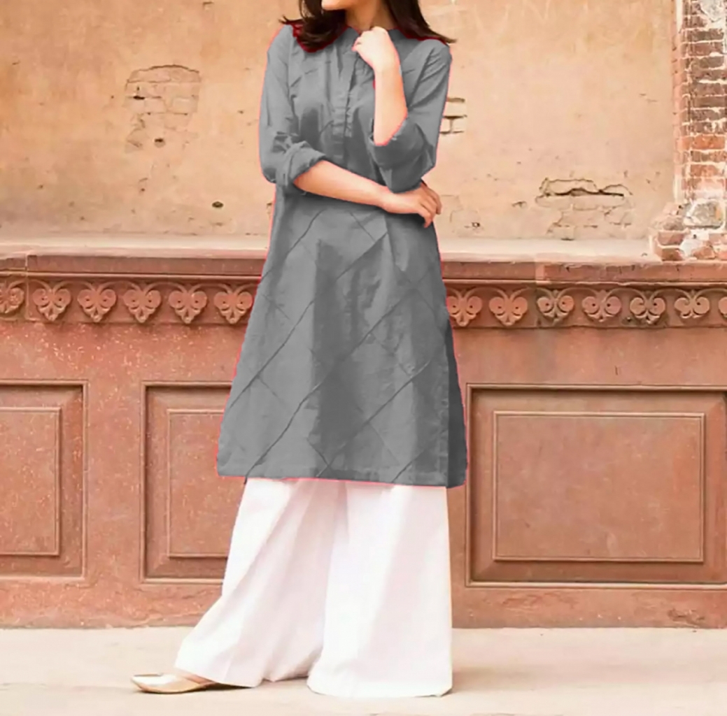 Buy Cotton stitched two-piece suit in 