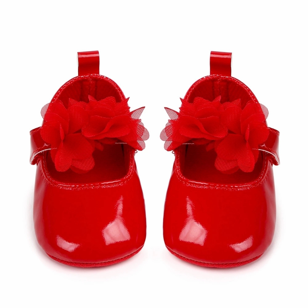 baby girl shoes red color