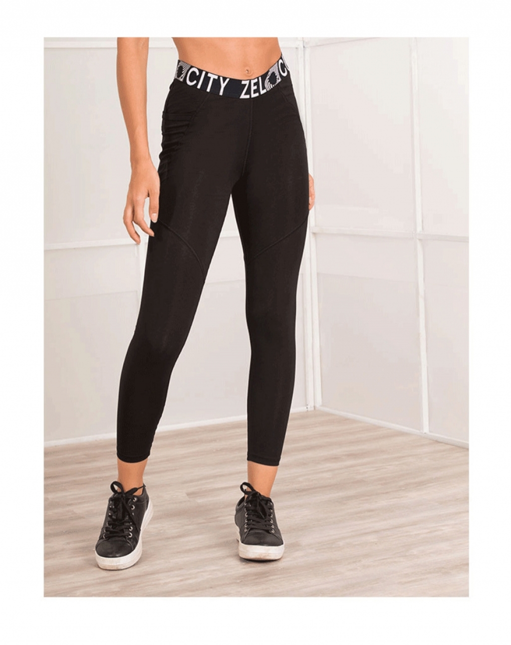 Buy Losha Active Black Tights in Pakistan online shopping in Pakistan