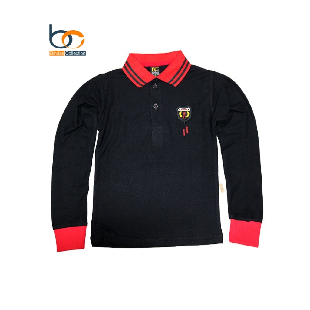 Buy Exclusive Long Sleeves Polo For Kids in Pakistan | online shopping ...