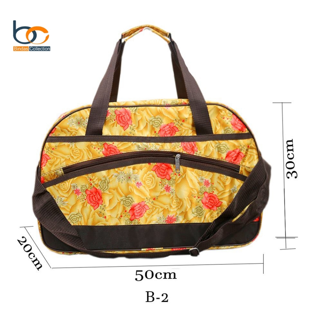 Buy Large Capacity Printed Travel Bag For Women in Pakistan | online shopping in Pakistan