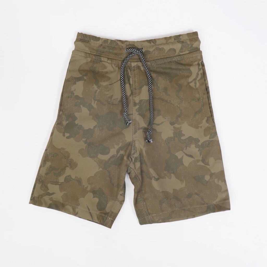 camo boy shorts