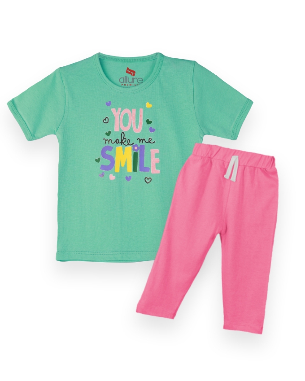 16173029680_AllureP_T-Shirt_HS_L_Green_You_Smile_Pink_Trousers.jpg