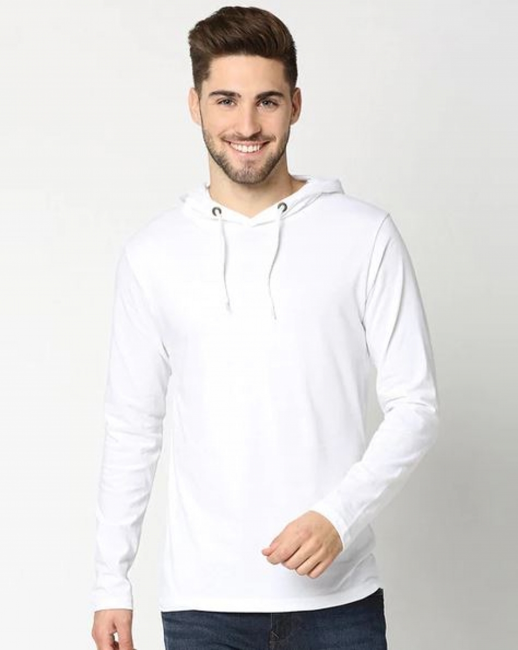 Buy White Plain Hoodie Unisex in Pakistan | online shopping in Pakistan