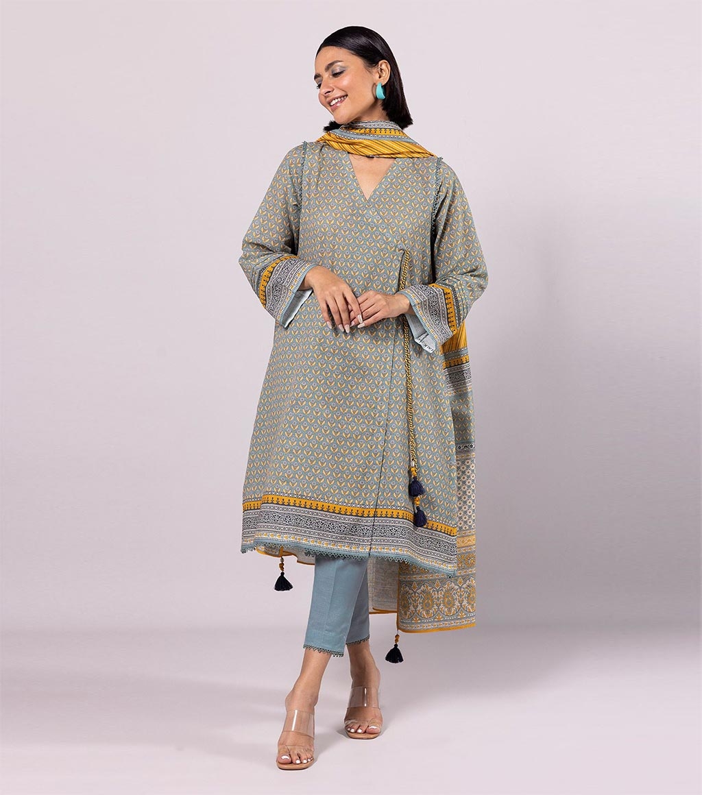 khaadi 3pc