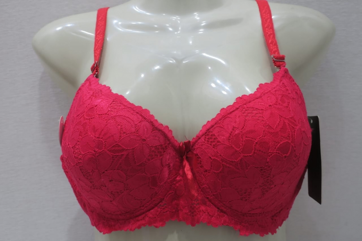 Buy Red Padded Ladies Bra By Ahmad Garments in Pakistan