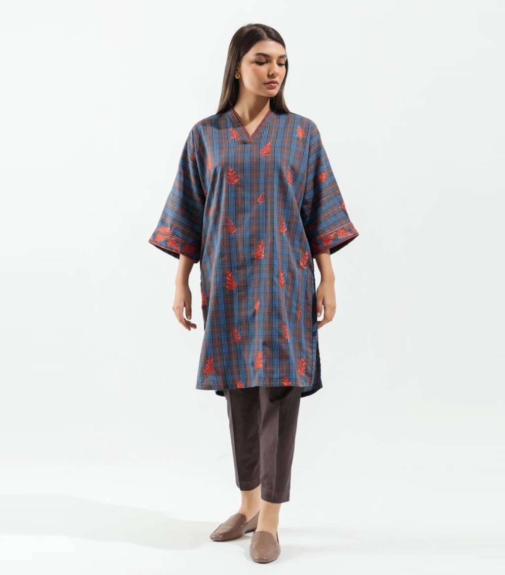 Buy Beechtree Sale on Embroidered Cerrulean Bud Shirt in Pakistan ...