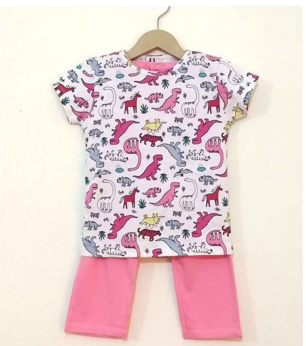 16869242410_Dinosaur_With_Pink_Trousers_Summer_Nightwear_Girls_Suit_11zon.jpg