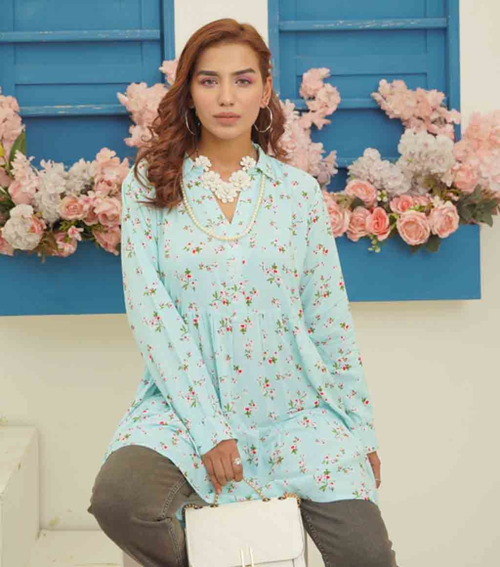 16938379250_Florine_Blue_Long_Sleeves_Tunic_Top_For_Women.jpg