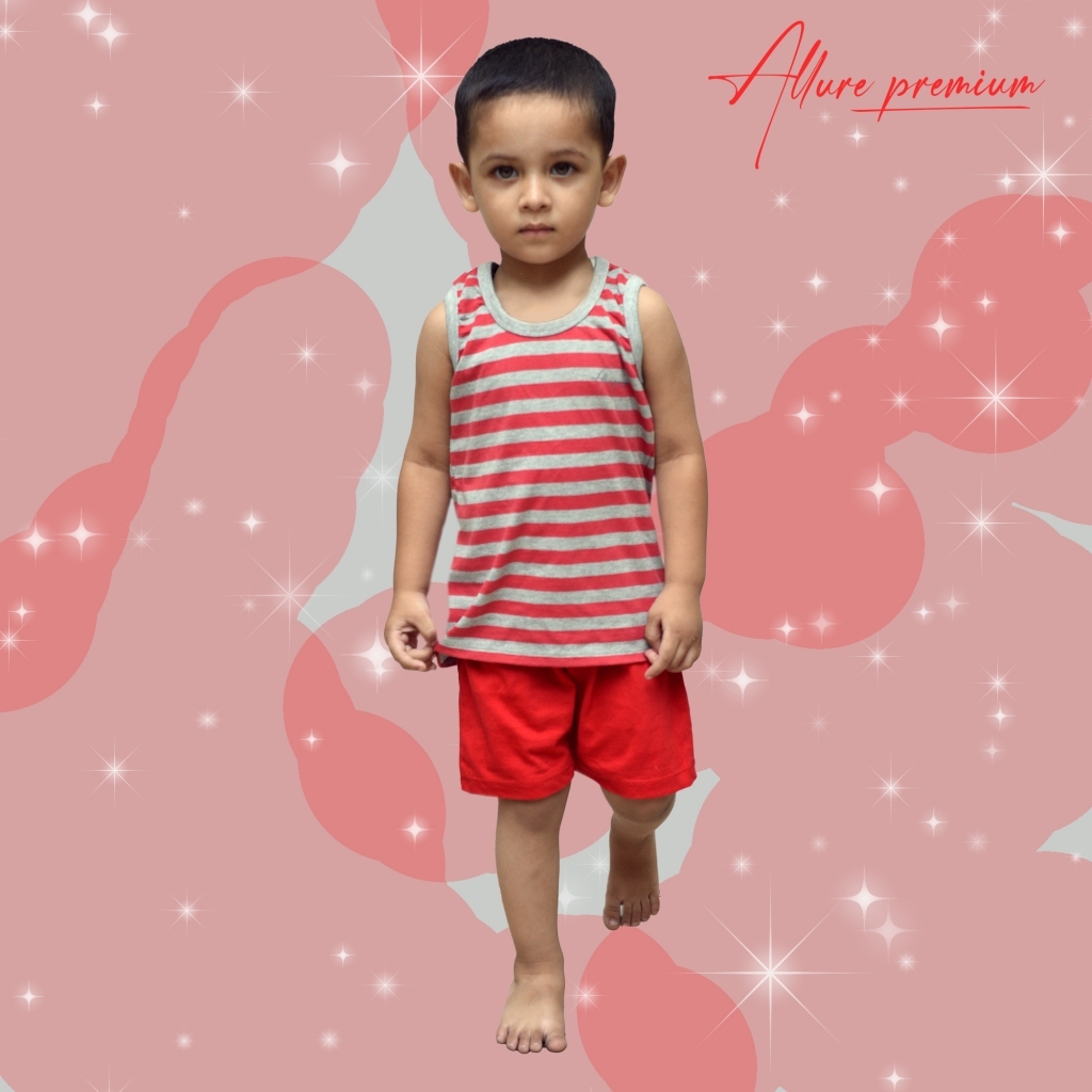 17431490510_AllurePremium_SL_Top_With_Shorts_Grey_Red_Model.jpg