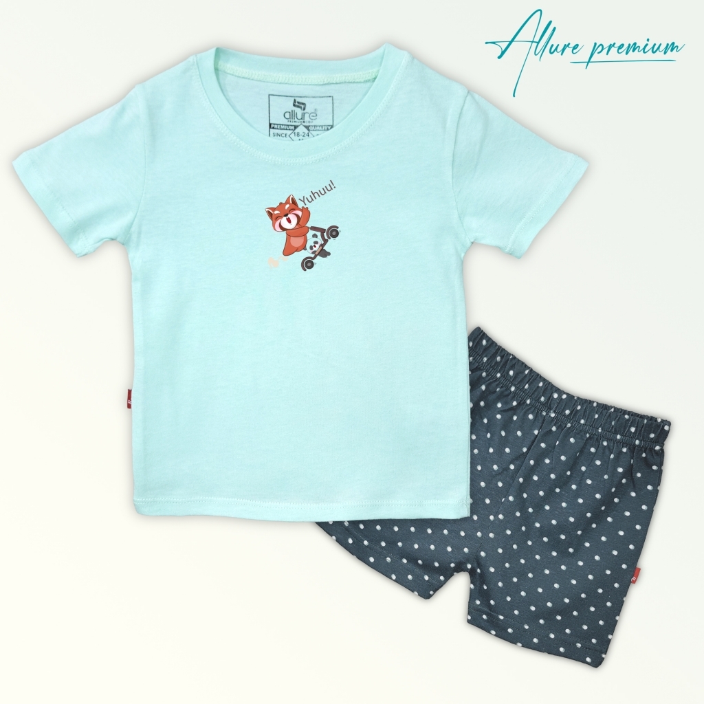 17465309510_AllurePremium_Green_Skateboard_T-Shirt_Dot_Printed_Shorts.jpg