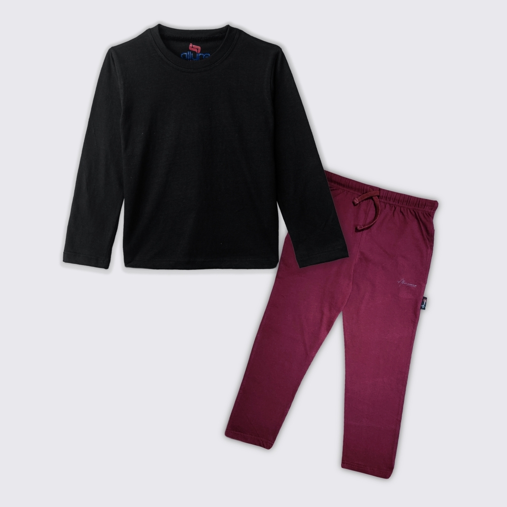 17575961270_AllurePremium_FS_T-Shirt_Plain_Black_With_Maroon_Trousers.jpg